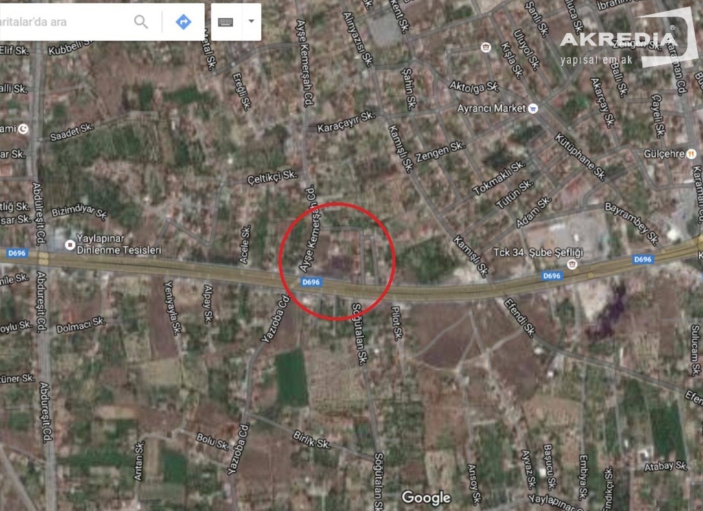 OTEL PROJESİ İÇİN İMARLI ARAZİ